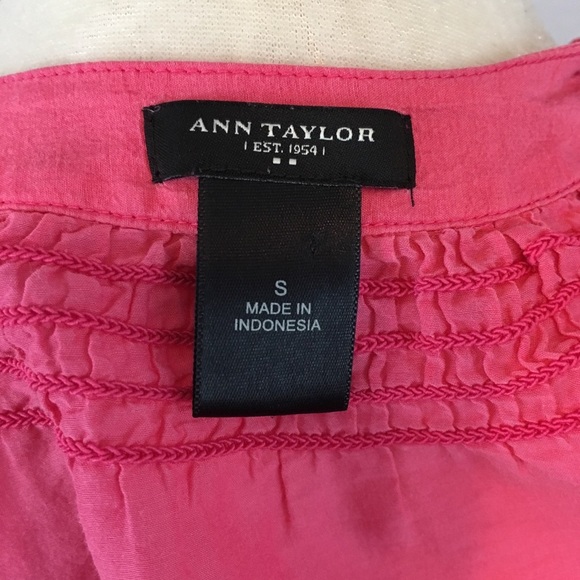 Ann Taylor Factory Light Weight Silk Blend Shirt - Picture 5 of 5
